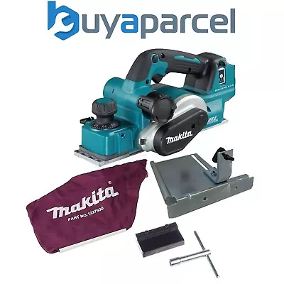 Makita DKP181Z 18v LXT Brushless Cordless Planer Lithium 82mm Bare + Dust Bag • £244.99