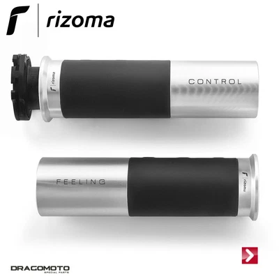 $95.59 • Buy DUCATI Monster 796 2010-2013 Grips Icon RIZOMA GR225A Silver