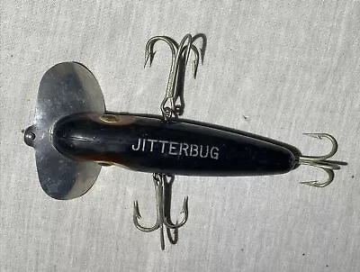 Vintage Fred Arbogast Musky Bass Topwater Surface Jitterbug Fishing Lure Plug 5  • $49.99