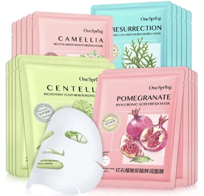 £4.99 • Buy Anti- Ageing Hydrating Sheet Face Mask Pack Of 4