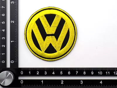 Vw Embroidered Patch Iron/sew On ~2-5/8'' Volkswagen Golf Polo Passat Scirocco • $6.99