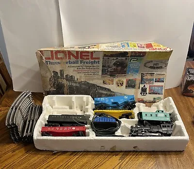 VTG Lionel Thunderball Freight 027 Gauge Electric Train Set 8500 In Box • $149.99