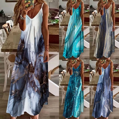 $35.24 • Buy Long Maxi Dresses For Women Summer Dresses For Women Fashion Summer Beach