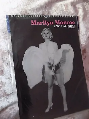 Marilyn Monroe 2005 Calendar FABULOUS PICTURES New And Sealed FREEPOST • £6.99