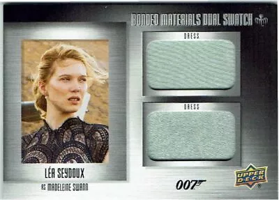 James Bond Villains & Henchmen 2021 Bonded Materials Card BM-38 Lea Seydoux Dual • £39.99