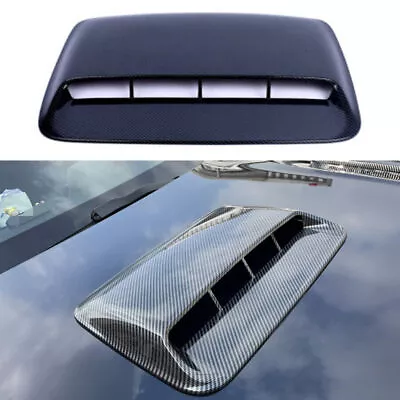 Carbon Fiber Look ABS Car Air Flow Vent Cover Decorative Accessories Universal • $35.34
