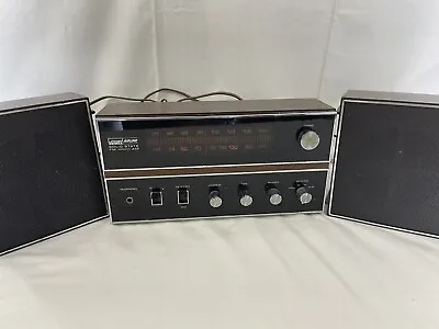 Vintage Montgomery Ward Airline Solid State AM/FM Multiplex Stereo 2 Speakers • $22