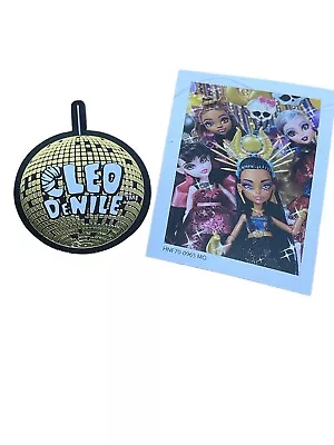 Monster High Cleo Monster Ball 2023 Cardboard Poster Group Photo • $4.12