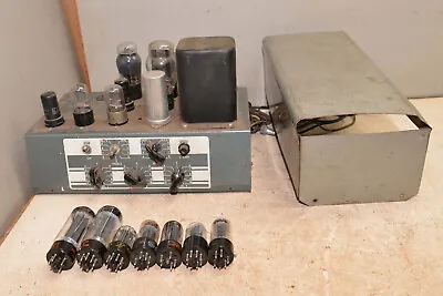 Vintage Tube Amplifier Hi Fidelity Collectible Audio Equipment Early Amp Parts • $249.99