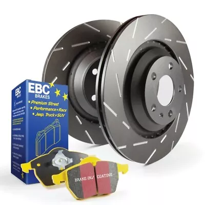 EBC YellowStuff Brake Pads & Slotted Rotors For 05-08 Magnum V6 AWD [Front] • $365.52