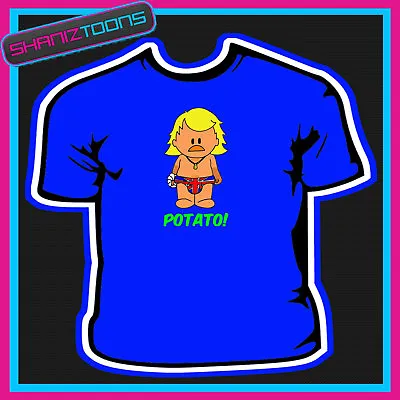 Keith Lemon Potato Celebrity Cartoon Wee Man Tshirt • £9.49