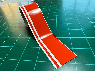 3 X72  V2 Glossy Vinyl Racing Stripes Decals Pinstripes • $9.99