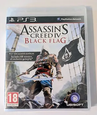 £4.70 • Buy Assassin's Creed IV: Black Flag PS3 Sony PlayStation 3 2014) New Sealed
