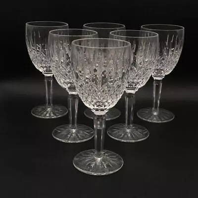 $299.95 • Buy Set Of 6 Waterford Ballybay Crystal 7” Water Goblets Cr2105