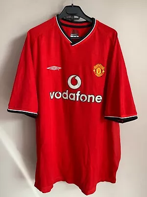 Manchester United 2000/2002 Home Football Shirt Umbro Soccer Jersey Umbro • $59.99