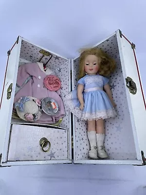 Vintage Ideal Shirley Temple Plastic  Toy Doll 11 Inch W/ Doll Case & More • $49.99