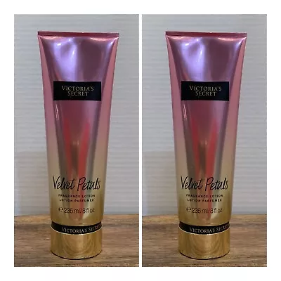 Victoria's Secret VELVET PETALS Fragrance Lotion ~ 8 Fl.oz. ( Lot Of 2 ) • $34.99