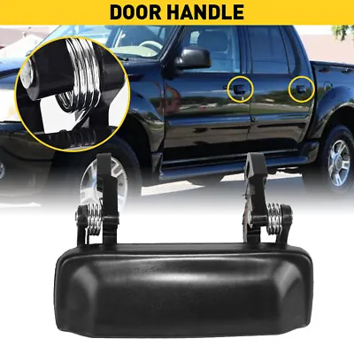 $10.44 • Buy Outside Exterior Outer Door Handle Smooth Black For Ford Explorer Sport Trac