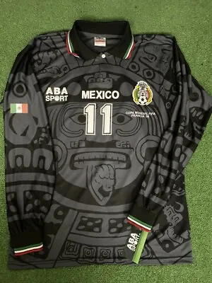 MEXICO 98 Blanco ABA SPORT NEW WITH TAGS Gala Edition.. MANGA LARGA -S- • $185