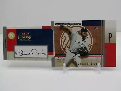 Mariano Rivera 2004 Fleer Genuine Insider Autograph Auto #088/150! Yankees!! • $108.30