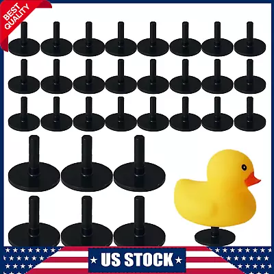 10/48pcs Rubber Duck Mount Plastic Duck Plug Holder Jeep Dashboard Fixed Display • $8.68