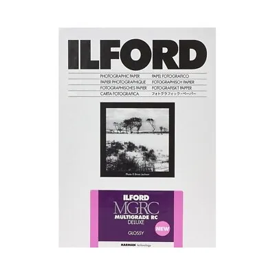 Ilford Multigrade RC Deluxe Glossy 5x7 Inches Photographic Paper - 25 Sheets • £15.95