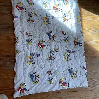 Vintage 1980’s Dundee Disney Babies Mickey Mouse Minnie Mouse Sleeping Bag • $9.99