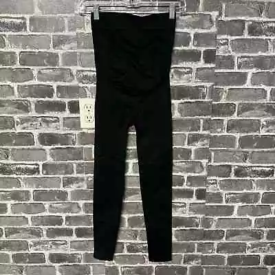 Blanqi Maternity Leggings Black Compression SIZE SMALL S • $4.99