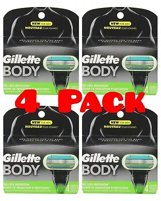 Gillette Body Razor Blade Refills Fits On Mach3 & Venus Handle 16 Cartridges • $15.99