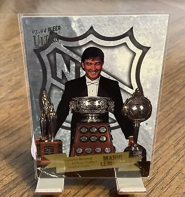 1993-94 Ultra Award Winners #4 Mario Lemieux - Pittsburgh Penguins • $1.99