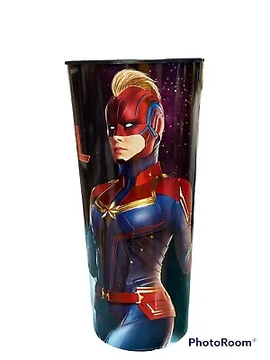 Captain Marvel 2019 Movie Theater Promo Soda Cup 8.5  New Ships Same Day 44 Oz • $16.99