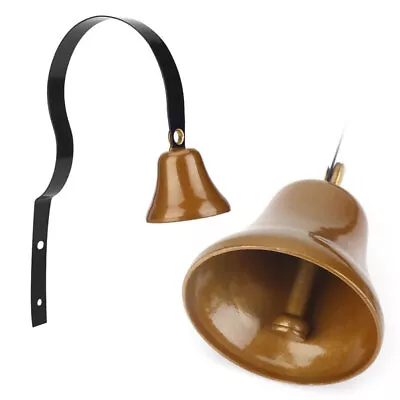 £4.39 • Buy Dog Training Doorbell Wall Mount Retro Vintage Metal House Door Bell Pet Supply