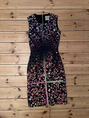 Preen By Thornton Bregazzi Floral Pencil Dress Size XS • $24.89