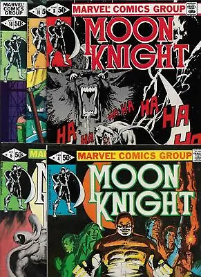 Moon Knight #4 #6 #8 #10 #14 1981 Very Fine+ 8.5 3592 • $24.95