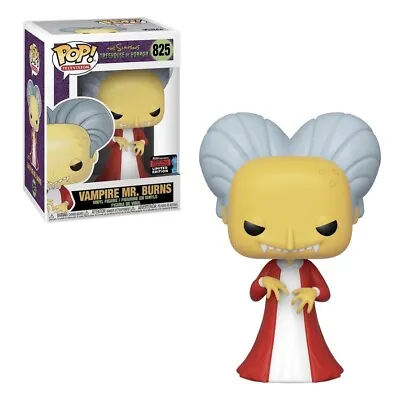 Funko Pop VAMPIRE MR. BURNS 2019 NYCC Convention Exclusive THE SIMPSONS 825 NEW • $44.56