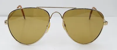 Vintage Merit Gold Pilot Metal Sunglasses Frames • $20.40