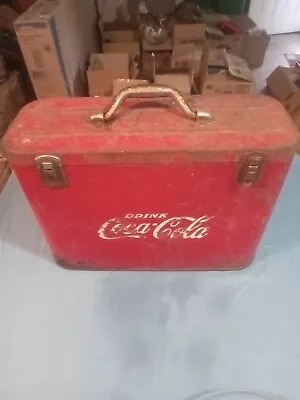 Vintage Coca Cola Airline Cooler 1950's All Original  • $100
