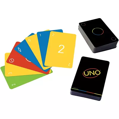 Uno Minimalist Card Pack Original Kids Childrens Games  [HBF49] • £9.99