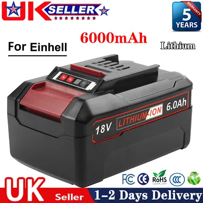 £31.99 • Buy 6.0Ah Replacement Battery For Einhell 18V Power X-Change Series 4511396 ‎4511516