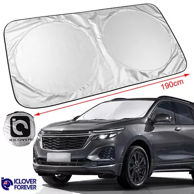 Extra Large Car Windscreen Sun Shade Heat Reflective Windshield Visor UV Block • $14.99