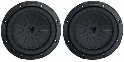 (2) Kicker 48CWR82 COMPR8 8  1200w DVC 2-Ohm Car Audio Subwoofers Subs CWR8-2 • $159.90