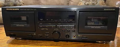 Marantz SD-455U Stereo Dual Cassette Deck • $115