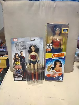 Mego Heroes Justice League & Animated Wonder Woman Action Figures  • $17