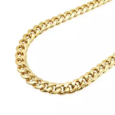 14k Yellow Gold Hollow 10mm Miami Cuban Chain Box Clasp 24  • $5009