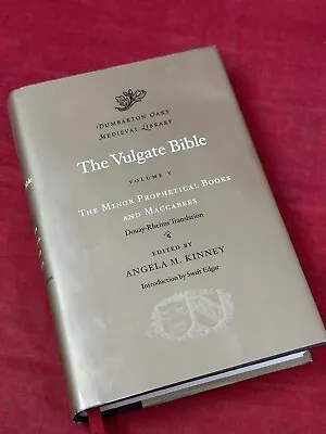 Vulgate Bible Volume V The Minor Prophetical Book & Maccabees Kinney Hardcover • $25.46