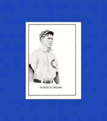 1950-56 Callahan HOF Set-Break Mordecai Brown EX-EXMINT *GMCARDS* • $0.79