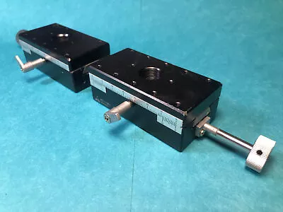 Suruga Seiki B05-21RM -21NRM Feeding Screw Z-Axis Dovetail Linear Stage Set • $97.50