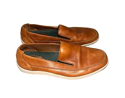 SAS Mens Sandstone Weekender Leather Loafer  Slip On Comfort Sneakers Size 12 • $48.94