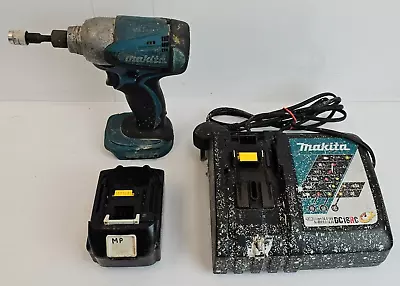 (Wi1) Makita - DTD156 - Impact Driver - 18V - 3.0Ah Battery & Charger • £59