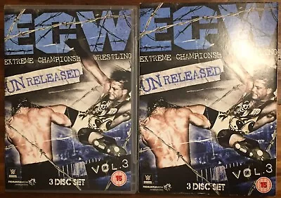 ECW Unreleased Volume 3 DVD (UK IMPORT)(Region 2) WWE Wrestle *Read Description* • $10.90